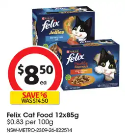 Coles Felix Cat Food offer
