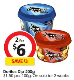 Coles Doritos Dip offer