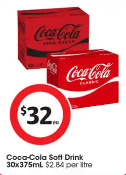 Coles Coca-Cola Soft Drink offer