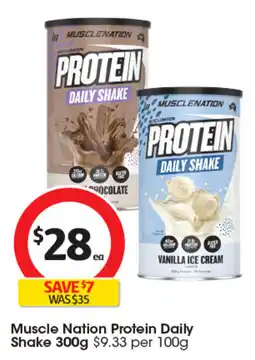 Coles Muscle Nation Protein Daily Shake offer