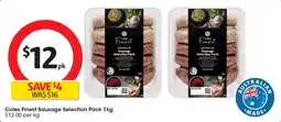 Coles Coles Finest Sausage Selection Pack offer