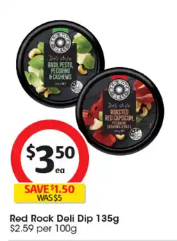 Coles Red Rock Deli Dip offer