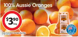 Coles Coles Australian Oranges offer