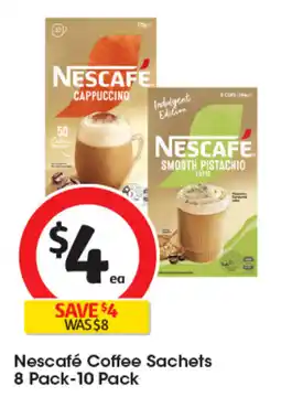 Coles Nescafe Coffee Sachets offer