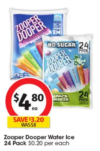 Zooper Dooper Water Ice