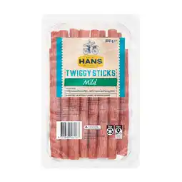 Woolworths Hans Twiggy Sticks – From the Deli offer