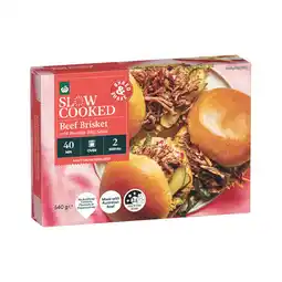 Woolworths Woolworths Slow Cooked Beef Brisket with Bourbon BBQ Sauce – From the Meat Dept offer
