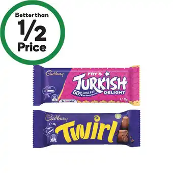 Cadbury Medium Chocolate Bars