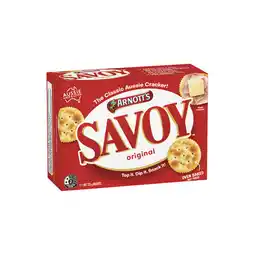Woolworths Arnott's Savoy Crackers offer