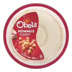 Woolworths Obela Classic Hommus Dip – From the Fridge offer