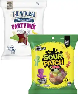 Coles The Natural Confectionery Co. or Sour Patch Kids Lollies 130g-230g offer