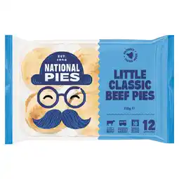 Woolworths National Pies Little Pies or Sausage Rolls 720g Pk 12 – From the Fridge offer