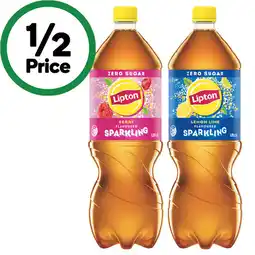 Woolworths Lipton Sparkling Ice Tea offer
