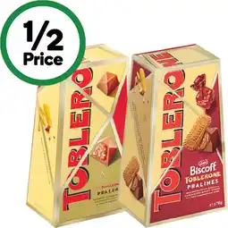 Woolworths Toblerone Pralines offer