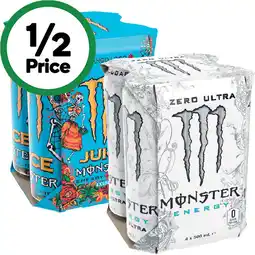 Woolworths Monster Energy Drink offer