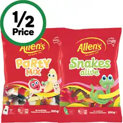 Woolworths Allen’s Medium Lolly Bags offer