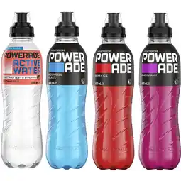 Woolworths Powerade Drink Flo Cap or Active Water 600ml offer