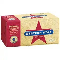 Woolworths Western Star Block Butter – From the Fridge offer
