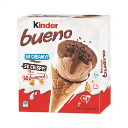 Woolworths Kinder Bueno Frozen Dessert Cones offer