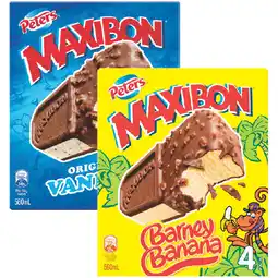 Woolworths Peters Maxibon offer