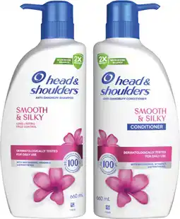 Coles Head & Shoulders Shampoo or Conditioner 660mL offer
