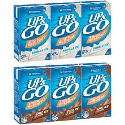 Woolworths Sanitarium UP&GO Liquid Breakfast Drink offer