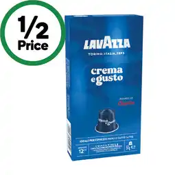 Woolworths Lavazza Coffee Capsules Nespresso Compatible offer