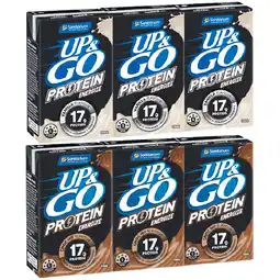 Woolworths Sanitarium UP&GO Protein Energize Breakfast Drink offer