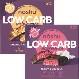 Woolworths Noshu Low Carb Bars offer