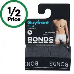 Woolworths Bonds Men's Guyfront Trunk – Assorted offer