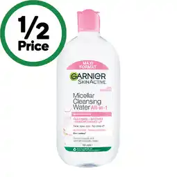 Woolworths Garnier Skin Active Micellar Cleansing Water All-In-1 offer