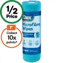 Woolworths Chux Microfibre Wipes Roll offer
