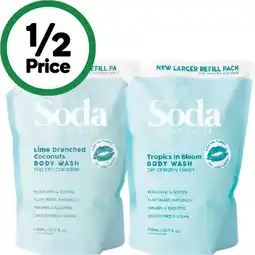 Woolworths My Soda Body Wash Refill offer