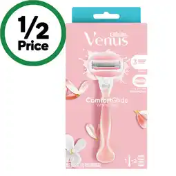 Woolworths Gillette Venus Comfortglide White Tea Razor Kit offer