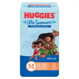Woolworths Huggies Little Swimmers Swim Nappies-12 offer