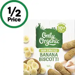 Woolworths Only Organic Biscuits offer