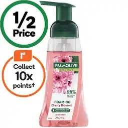 Woolworths Palmolive Naturals Foaming Liquid Hand Wash offer