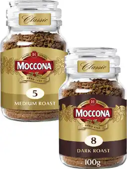 Coles Moccona Freeze Dried Instant Coffee-100g offer