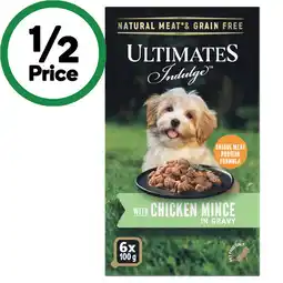 Woolworths Ultimates Wet Dog Food offer