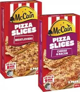 Coles McCain Pizza Slices 600g offer