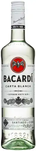 Coles Bacardi Superior Rum offer