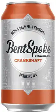Coles BentSpoke Crankshaft IPA Cans offer