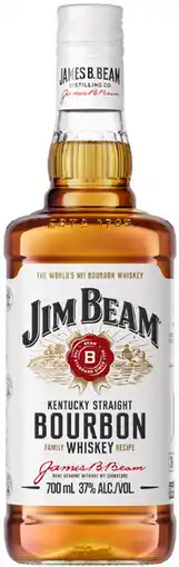 Coles Jim Beam White Label Bourbon offer