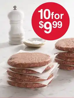 Australian Butchers Store Hamburger Patties offer