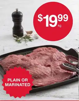 Australian Butchers Store Plain or Marinated offer