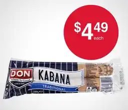 Australian Butchers Store Don Kabana Traditional offer
