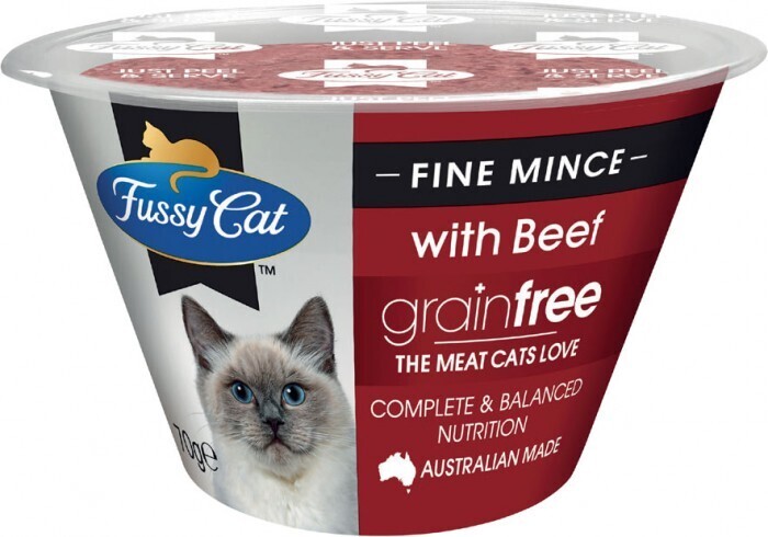 Fussy Cat Grainfree Cat Food 70g offer at Coles