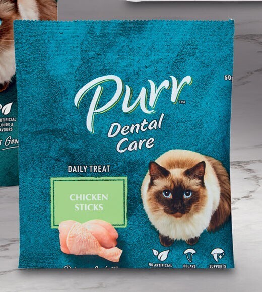 Coles Purr Cat Treats 50g offer