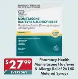 Pharmacy4Less Pharmacy Health Mometasone Hayfever & Allergy Relief offer