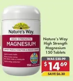 Pharmacy4Less Nature's Way High Strength Magnesium offer